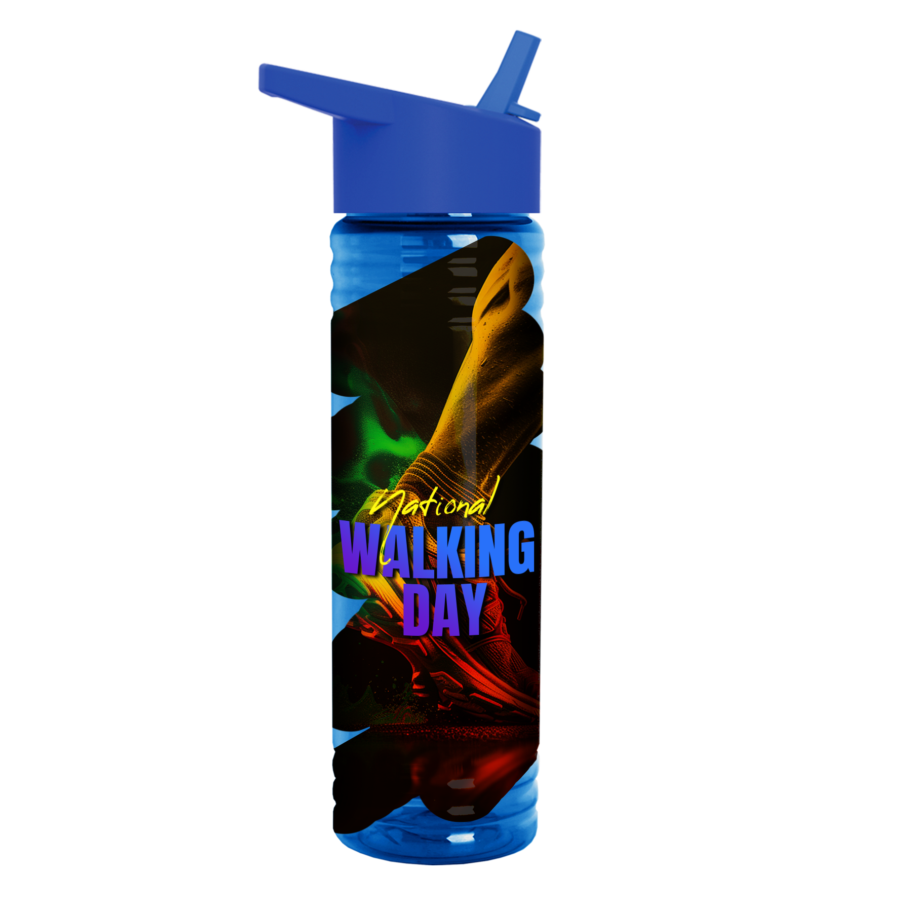 Garyline® Slim Fit Bottle with Flip-Straw Lid - 24 oz. 512